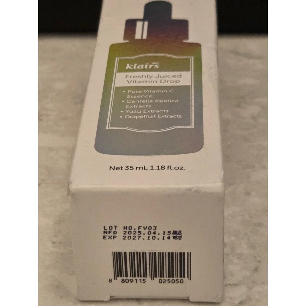 Dear, Klairs Freshly Juiced Vitamin Drop, 1.18 fl oz, Pure Vitamin C Essence New